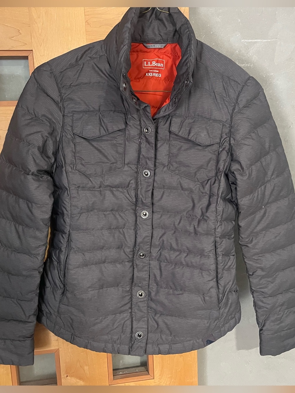 L.L. Bean Downtec Quilted Puffer Jacket, XXS